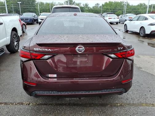 Rosewood Metallic 2021 Nissan Sentra SV