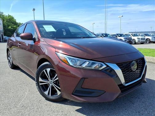 Rosewood Metallic 2021 Nissan Sentra SV