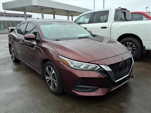 Rosewood Metallic 2021 Nissan Sentra SV