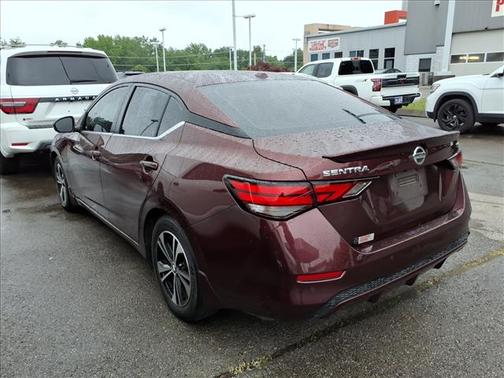 Rosewood Metallic 2021 Nissan Sentra SV