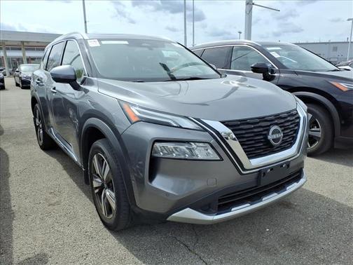 Gun Metallic 2023 Nissan Rogue Platinum