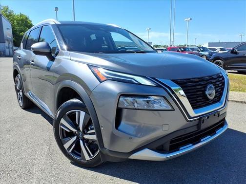 Gun Metallic 2023 Nissan Rogue Platinum