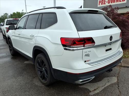 Pure White 2022 Volkswagen Atlas 3.6L SE w/Technology