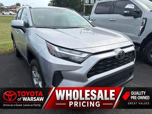 Silver Sky Metallic 2025 Toyota RAV4 Hybrid XLE