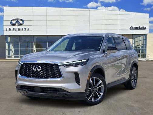 Warm Titanium 2023 INFINITI QX60 LUXE