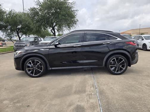 Black Obsidian 2023 INFINITI QX55 ESSENTIAL