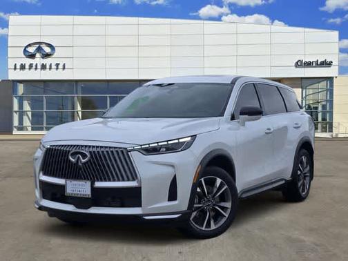 Radiant White 2026 INFINITI QX60 PURE