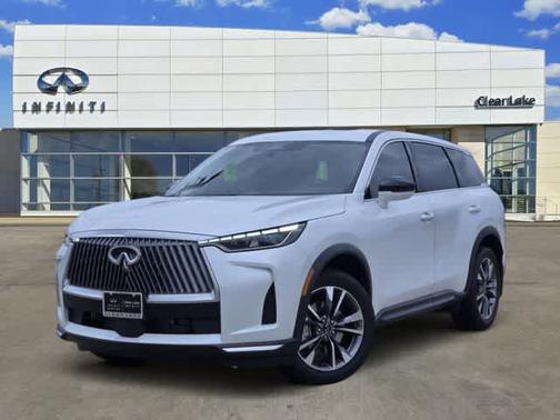Radiant White 2026 INFINITI QX60 PURE