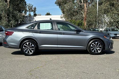 Platinum Gray Metallic 2025 Volkswagen Jetta 1.5T S