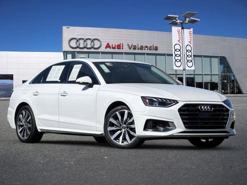 Ibis White 2023 Audi A4 40 Premium