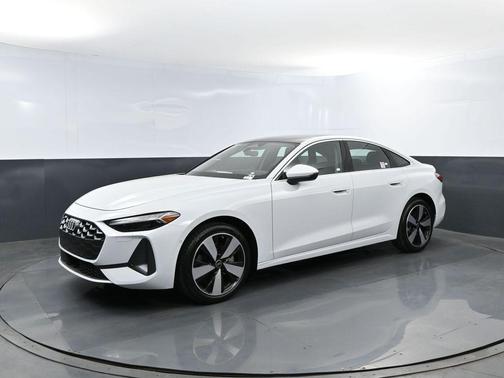 Glacier White 2025 Audi A5 Premium Plus TFSI quattro S tronic