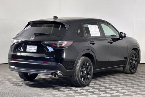 Black 2025 Honda HR-V AWD Sport