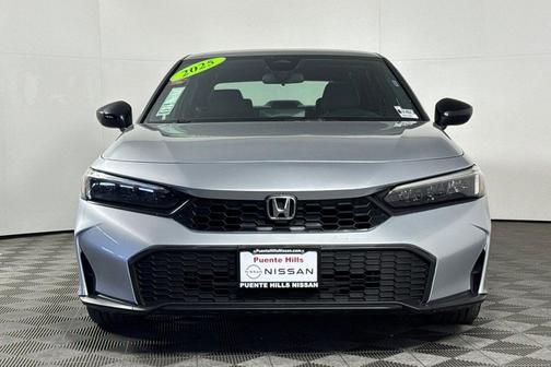 Crystal Black Pearl 2025 Honda Civic Sport