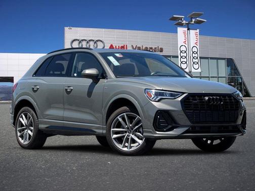 Gray 2025 Audi Q3 Premium 45 TFSI S line quattro Tiptronic