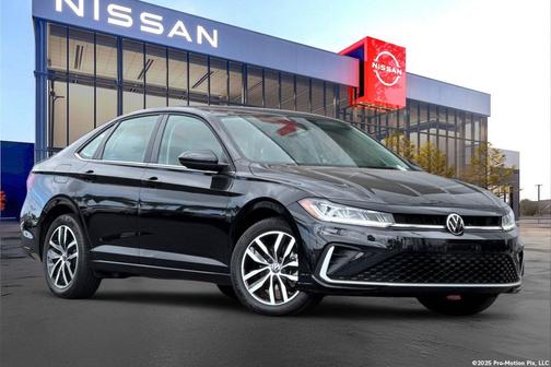 Deep Black Pearl 2025 Volkswagen Jetta 1.5T SE