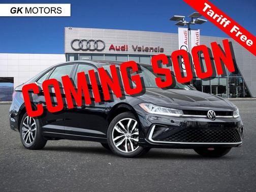 Deep Black Pearl 2025 Volkswagen Jetta 1.5T SE