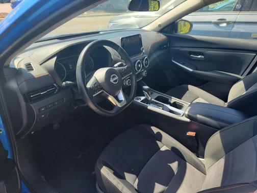 Blue 2025 Nissan Sentra SR