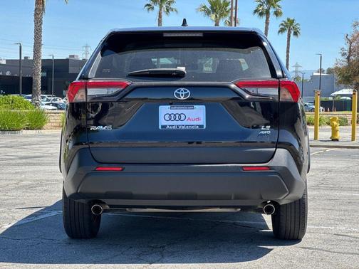 Midnight Black Metallic 2024 Toyota RAV4 LE