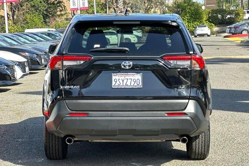 Midnight Black Metallic 2025 Toyota RAV4 LE