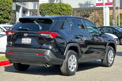 Midnight Black Metallic 2025 Toyota RAV4 LE