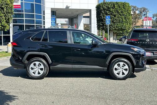 Midnight Black Metallic 2025 Toyota RAV4 LE