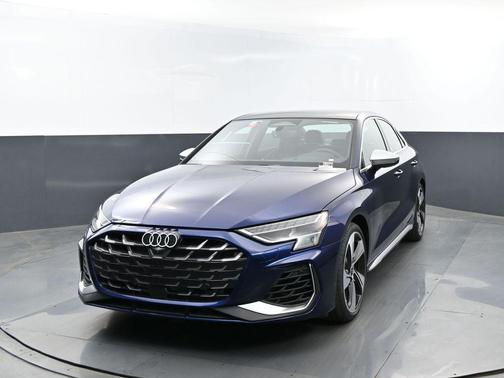 navarra blue metallic 2026 Audi S3 TFSI quattro S tronic