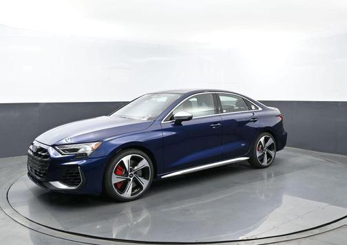 navarra blue metallic 2026 Audi S3 TFSI quattro S tronic