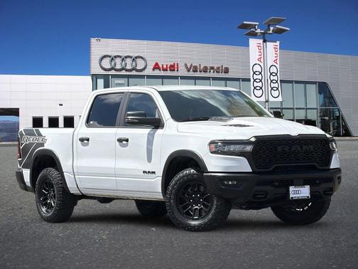 Bright White Clearcoat 2025 RAM 1500 Rebel