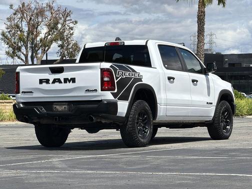 Bright White Clearcoat 2025 RAM 1500 Rebel