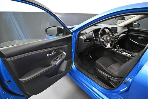 Blue 2025 Nissan Sentra SR