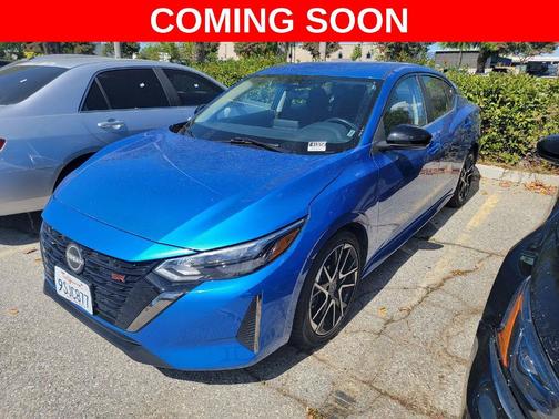 Blue 2025 Nissan Sentra SR