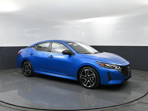 Blue 2025 Nissan Sentra SR