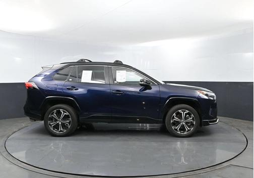 Blueprint/Midnight Black Metallic 2025 Toyota RAV4 Plug-In Hybrid XSE