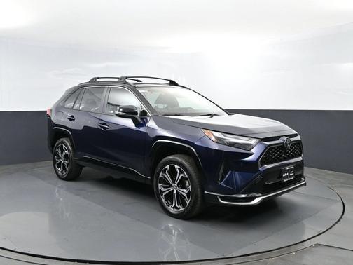 Blueprint/Midnight Black Metallic 2025 Toyota RAV4 Plug-In Hybrid XSE