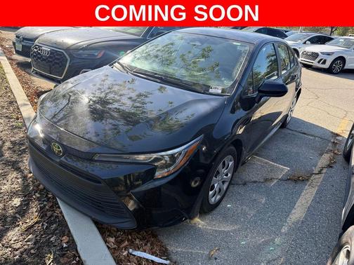 Midnight Black Metallic 2025 Toyota Corolla LE