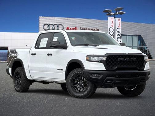 Bright White Clearcoat 2025 RAM 1500 Rebel