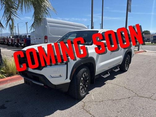 Glacier White 2022 Nissan Frontier PRO-X