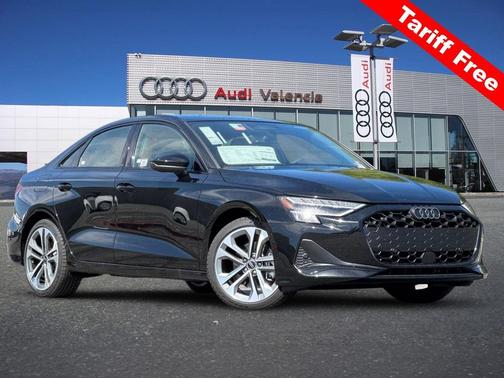 Black 2026 Audi A3 Premium