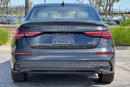 Black 2026 Audi A3 Premium