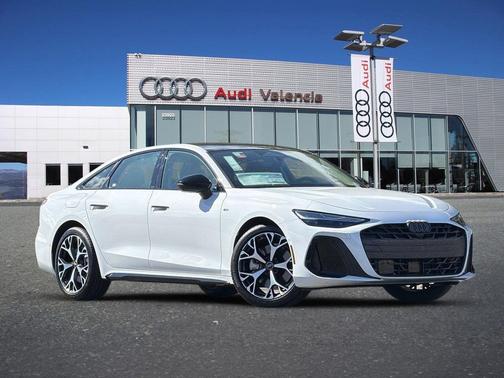 White 2026 Audi A6 Premium Plus quattro S tronic