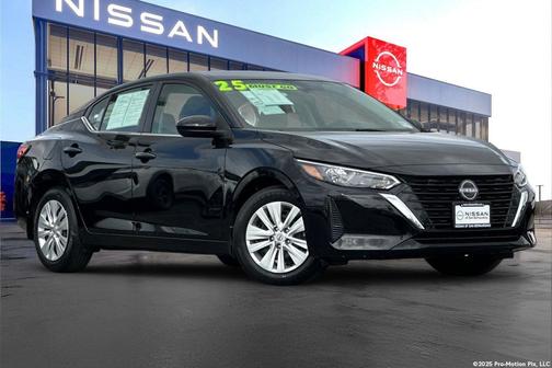 Super Black 2025 Nissan Sentra S