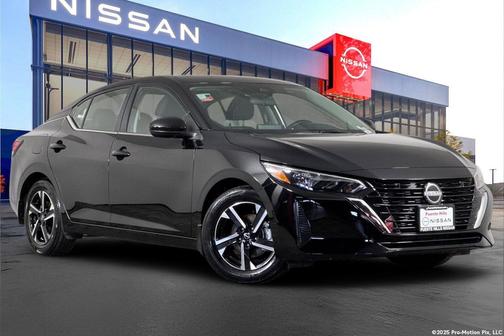 Super Black 2025 Nissan Sentra SV
