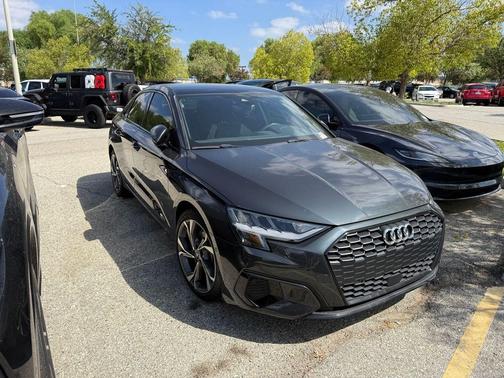 Manhattan Gray Metallic 2022 Audi A3 Premium