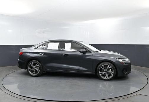 Manhattan Gray Metallic 2022 Audi A3 Premium