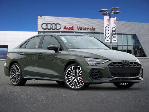 district green metallic 2026 Audi S3 TFSI quattro S tronic