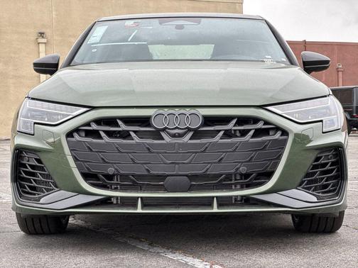 district green metallic 2026 Audi S3 TFSI quattro S tronic