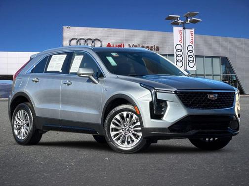 Argent Silver Metallic 2024 Cadillac XT4 Premium Luxury
