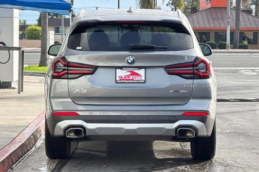 Gray Metallic 2024 BMW X3 xDrive30i