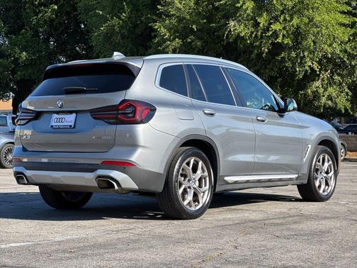Gray Metallic 2024 BMW X3 xDrive30i