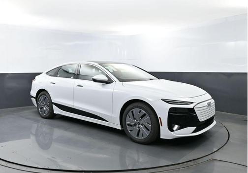 Glacier White 2025 Audi A6 e-tron Premium